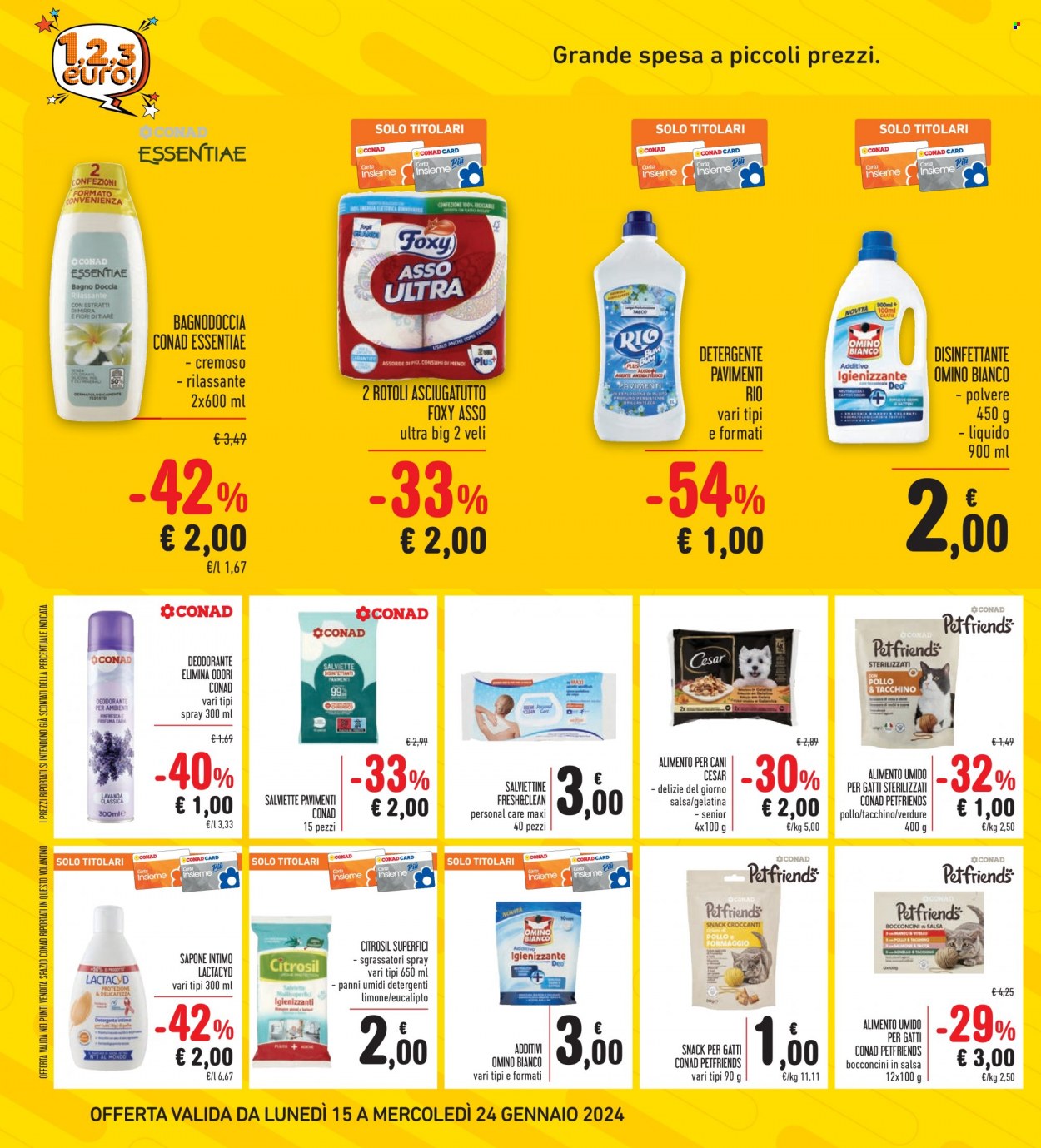 Volantino Spazio Conad - 15/1/2024 - 24/1/2024. Pagina 12