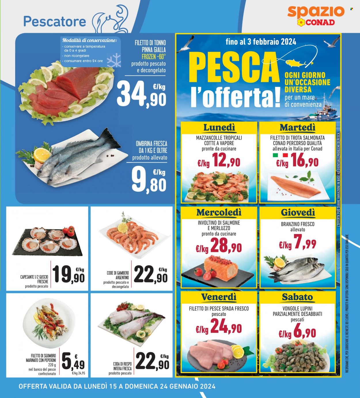 Volantino Spazio Conad - 15/1/2024 - 24/1/2024. Pagina 23