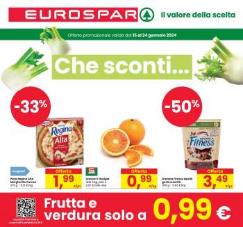 Volantino Eurospar - 15/1/2024 - 24/1/2024.