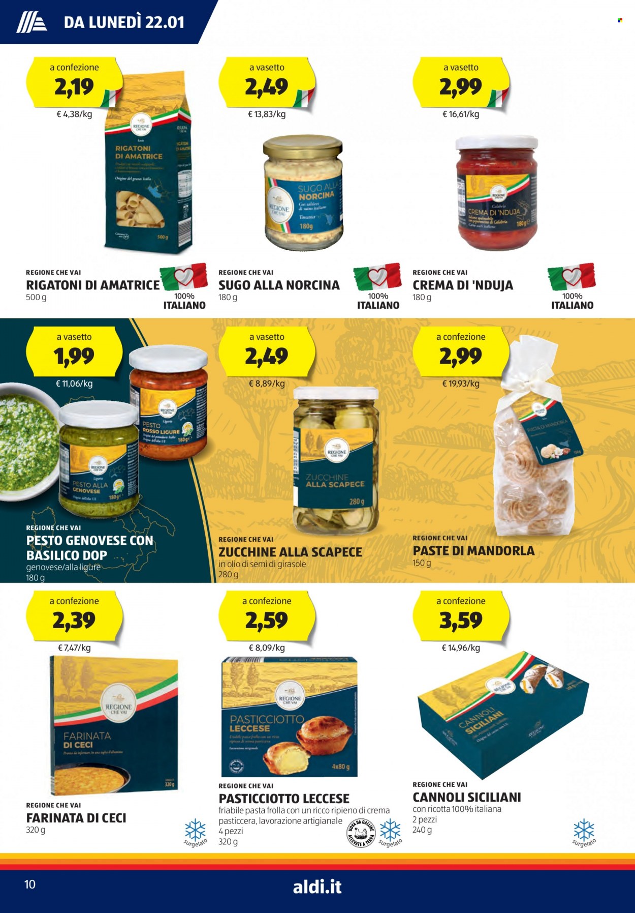 Volantino Aldi - 22/1/2024 - 28/1/2024. Pagina 10