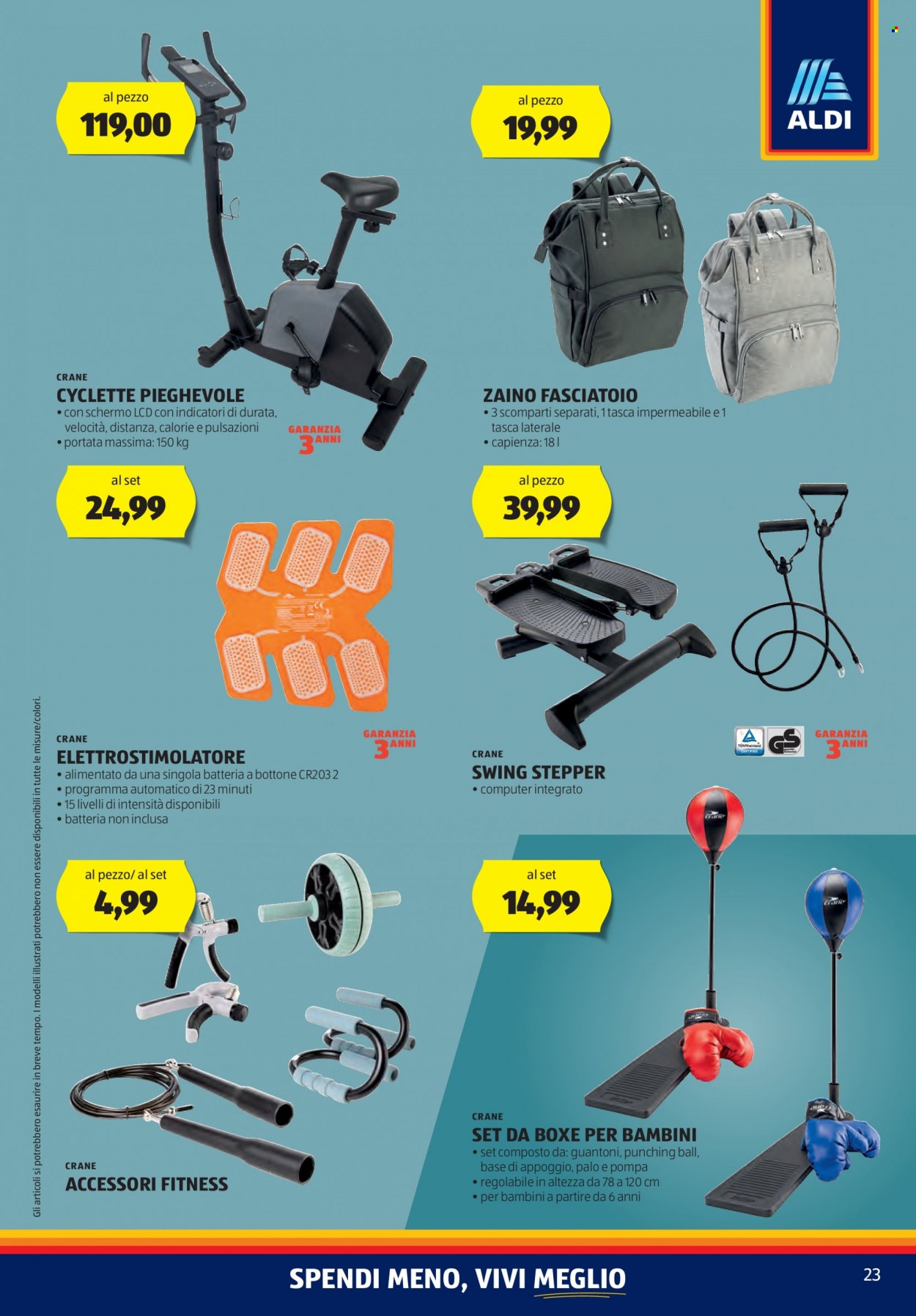 Volantino Aldi - 22/1/2024 - 28/1/2024. Pagina 23