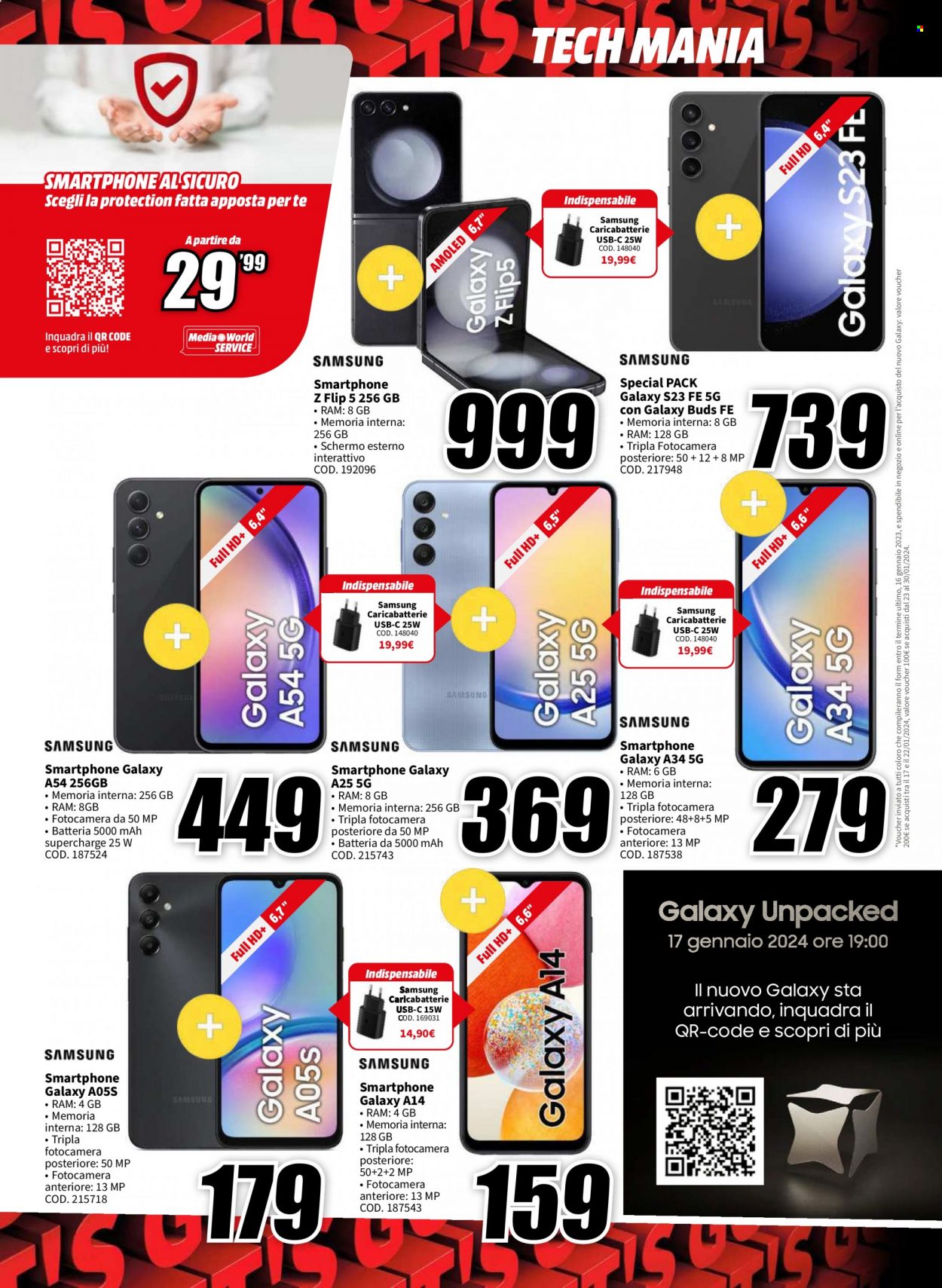 Volantino MediaWorld - 15/1/2024 - 25/1/2024. Pagina 18