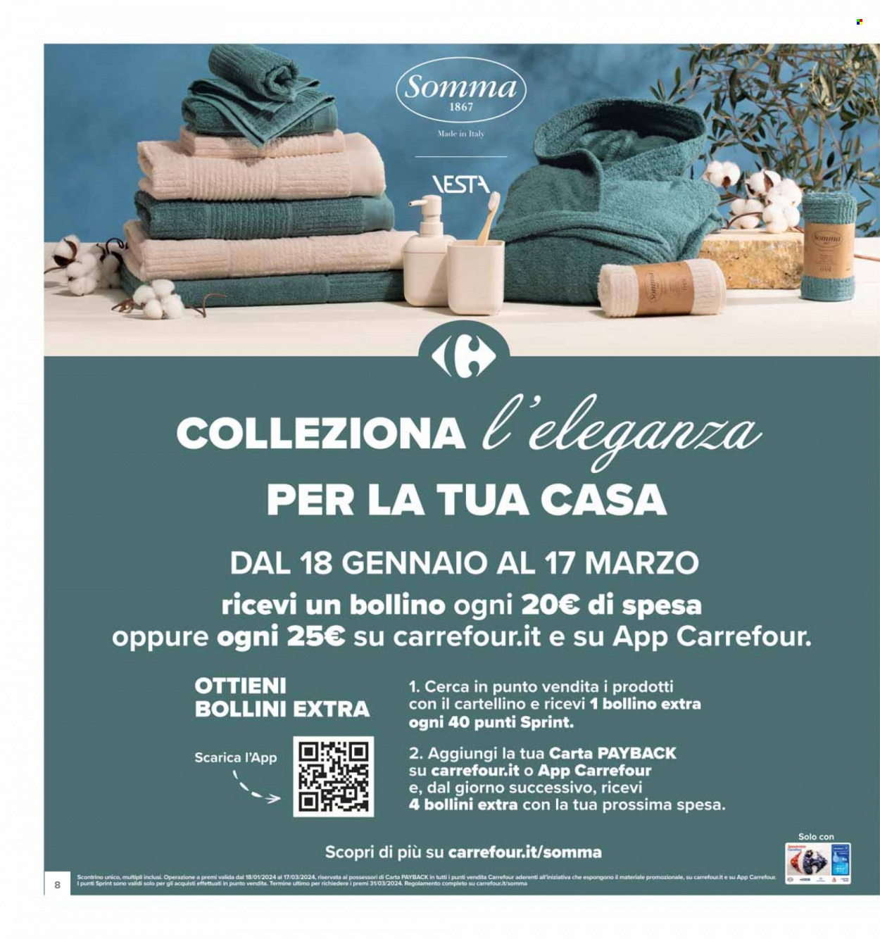 Volantino Carrefour - 18/1/2024 - 1/2/2024. Pagina 8
