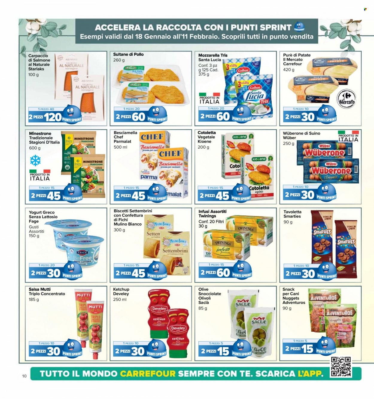 Leták Carrefour - 18.1.2024 - 1.2.2024. Strana 10