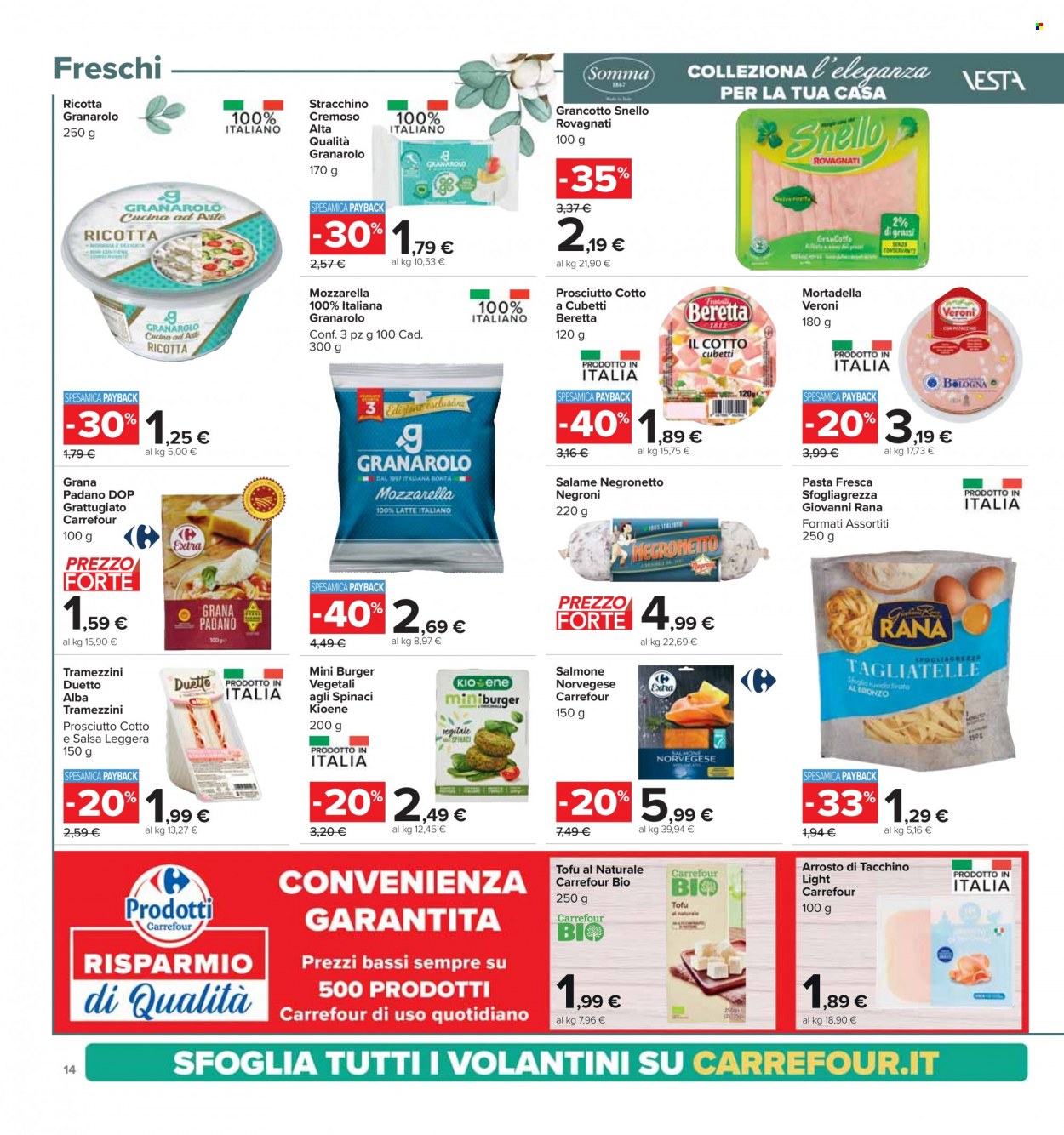 Volantino Carrefour - 18/1/2024 - 1/2/2024. Pagina 14