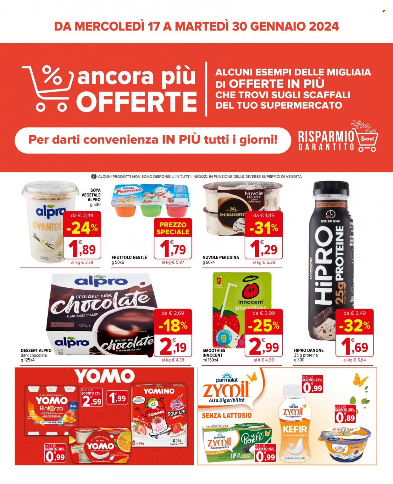 Volantino Iperal - 17/1/2024 - 30/1/2024. Pagina 1