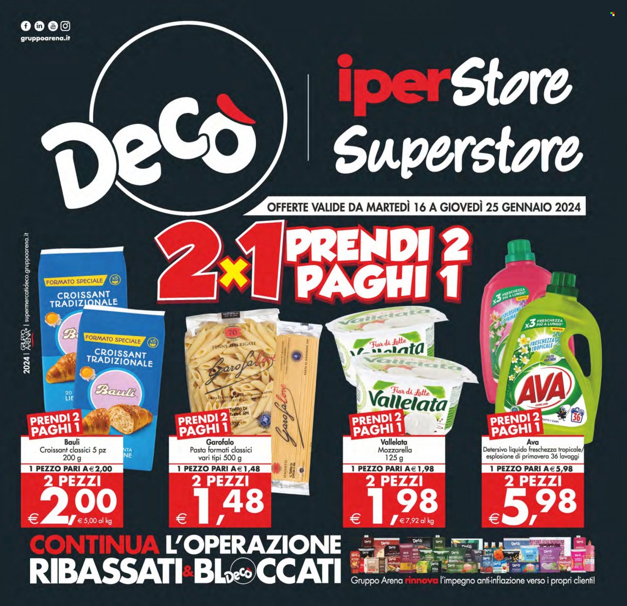 Volantino Deco - 16/1/2024 - 25/1/2024. Pagina 1