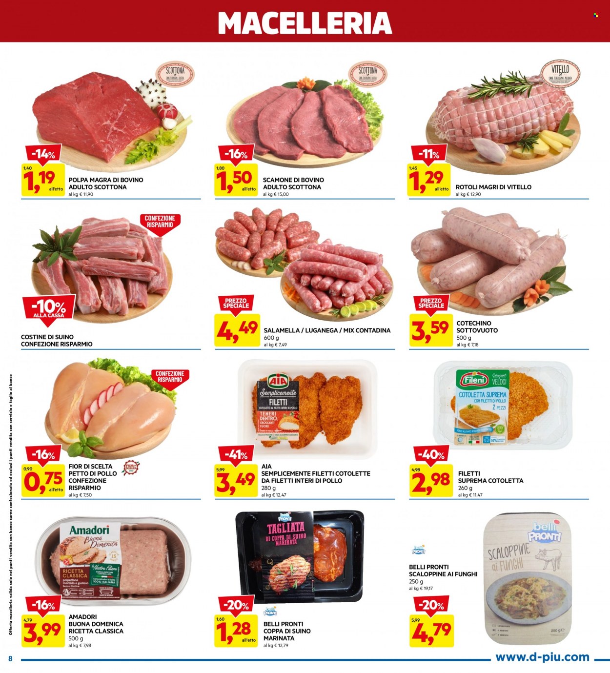 Volantino Dpiù - 15/1/2024 - 28/1/2024. Pagina 8