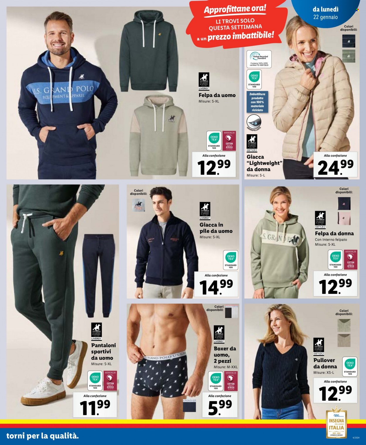Volantino Lidl - 22/1/2024 - 28/1/2024. Pagina 19