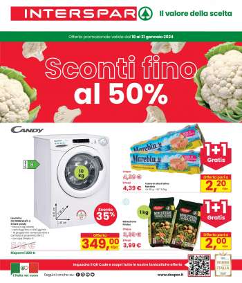 Volantino Interspar - 18/1/2024 - 31/1/2024.