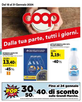 Volantino Coop - 18/1/2024 - 31/1/2024.