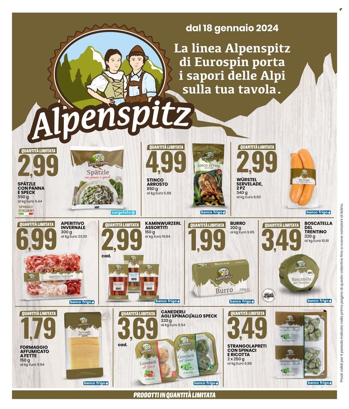 Volantino EuroSpin - 18/1/2024 - 28/1/2024. Pagina 8