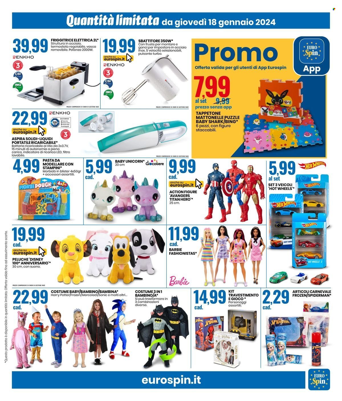 Volantino EuroSpin - 18/1/2024 - 28/1/2024. Pagina 17