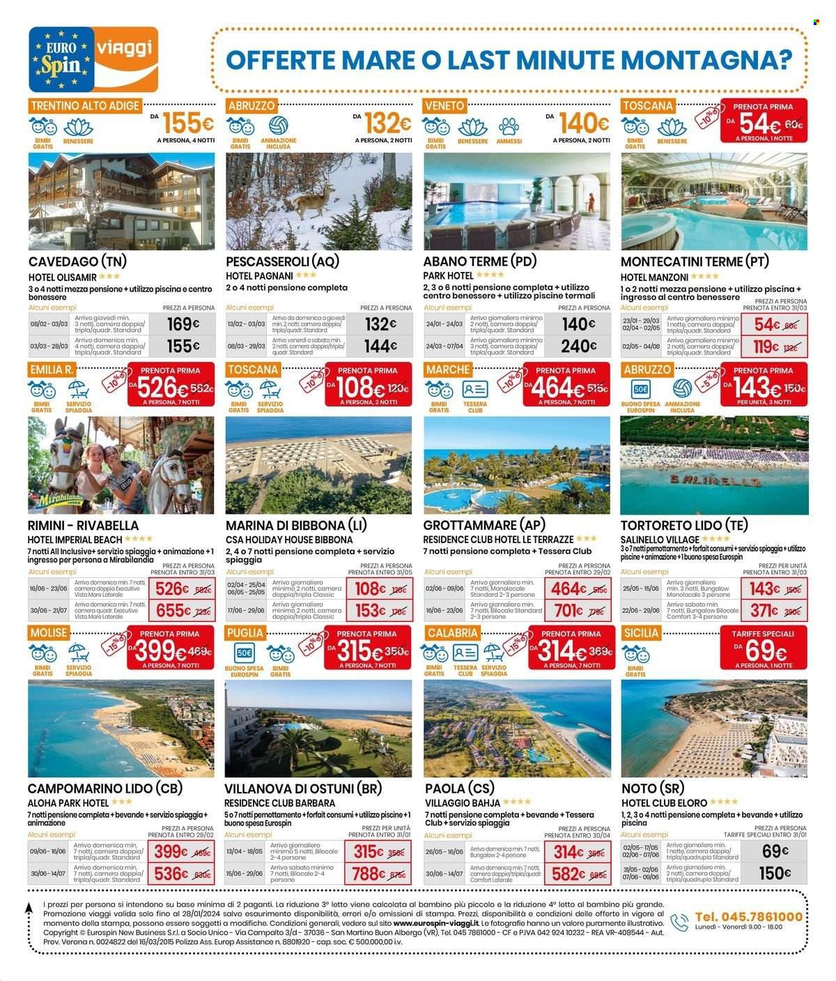 Volantino EuroSpin - 18/1/2024 - 28/1/2024. Pagina 19