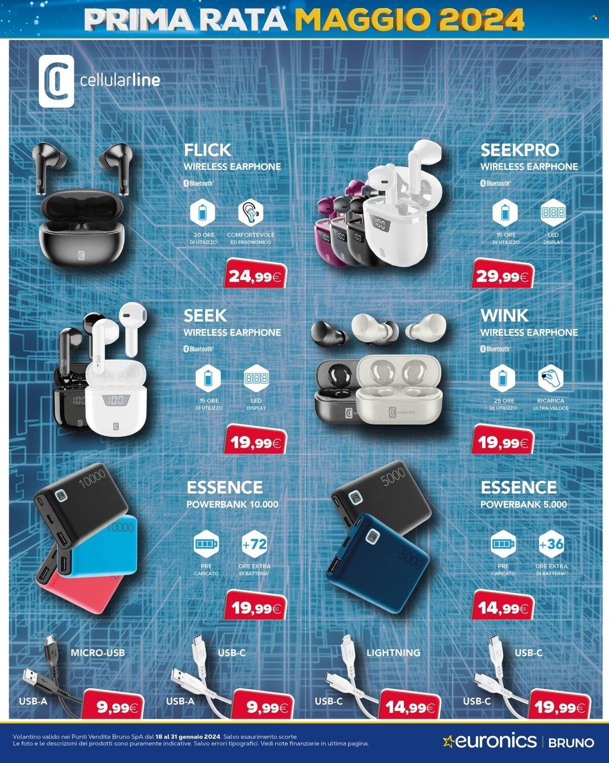 Volantino Euronics - 18/1/2024 - 31/1/2024. Pagina 8