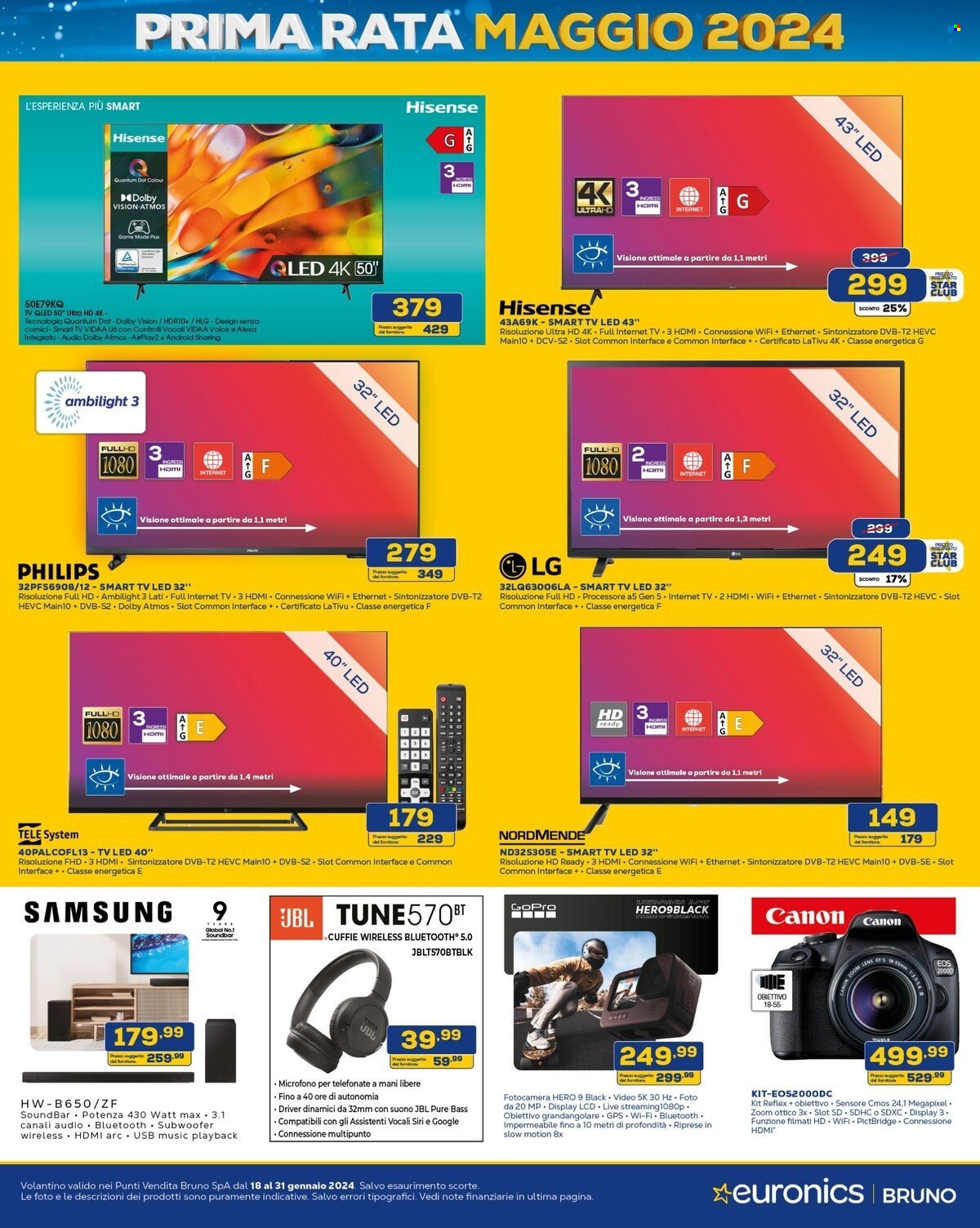 Volantino Euronics - 18/1/2024 - 31/1/2024. Pagina 15