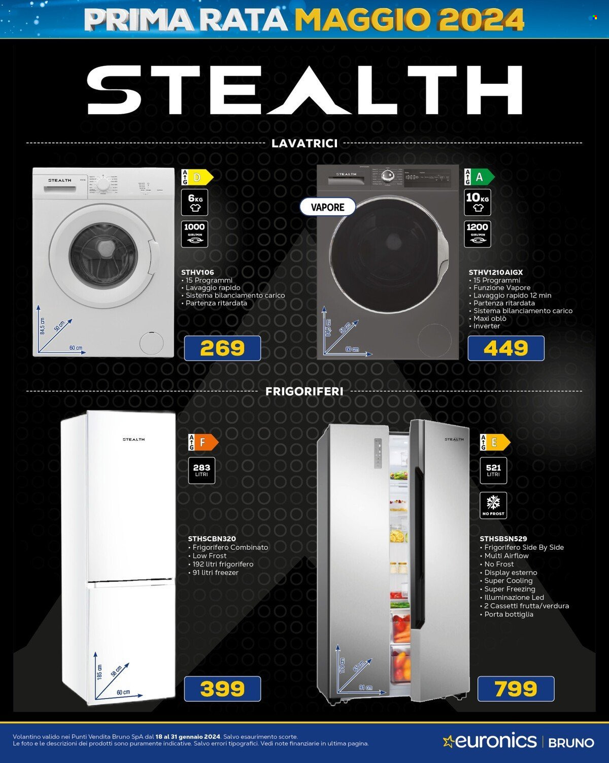Volantino Euronics - 18/1/2024 - 31/1/2024. Pagina 19