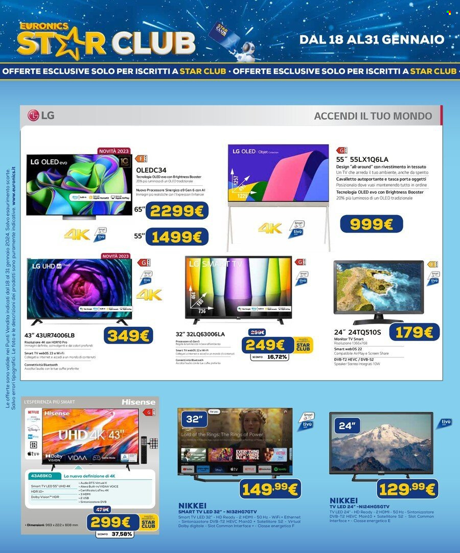Volantino Euronics - 18/1/2024 - 31/1/2024. Pagina 12