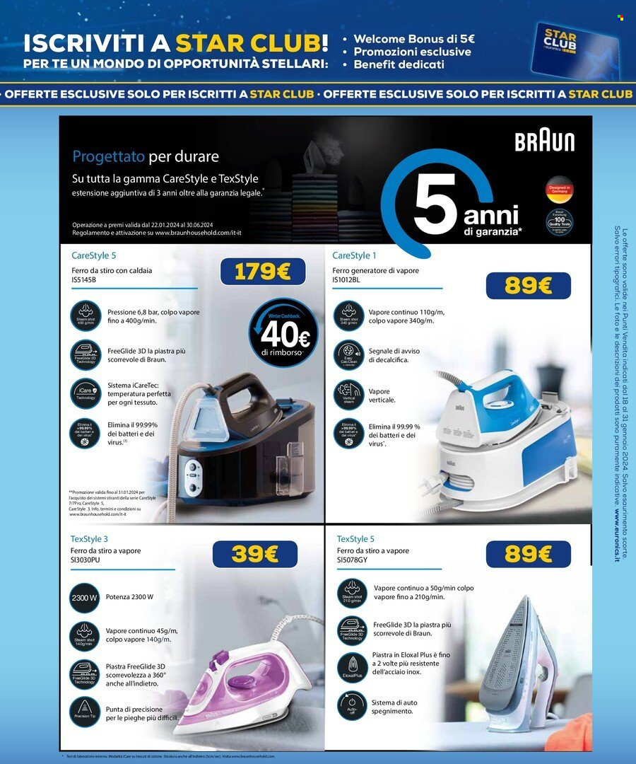 Volantino Euronics - 18/1/2024 - 31/1/2024. Pagina 20
