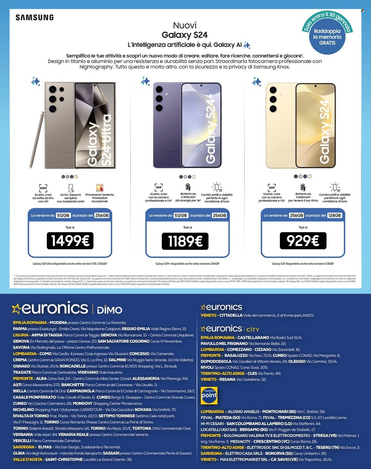 Volantino Euronics - 18/1/2024 - 31/1/2024. Pagina 14
