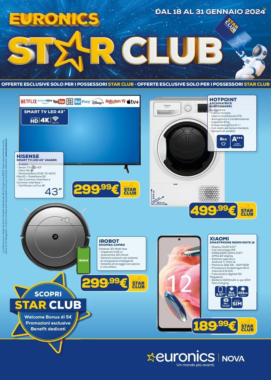 Leták Euronics - 18.1.2024 - 31.1.2024. Strana 1