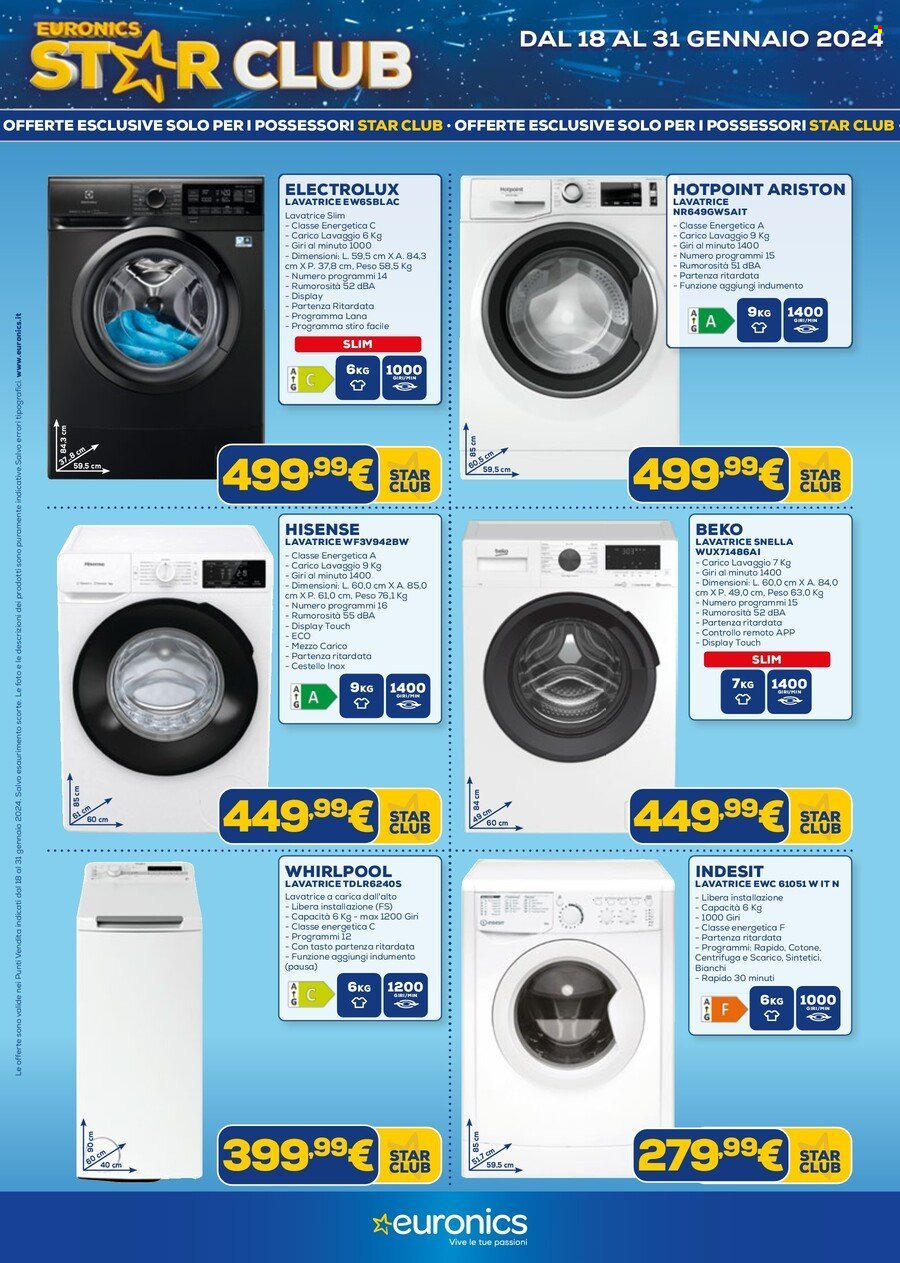 Volantino Euronics - 18/1/2024 - 31/1/2024. Pagina 6