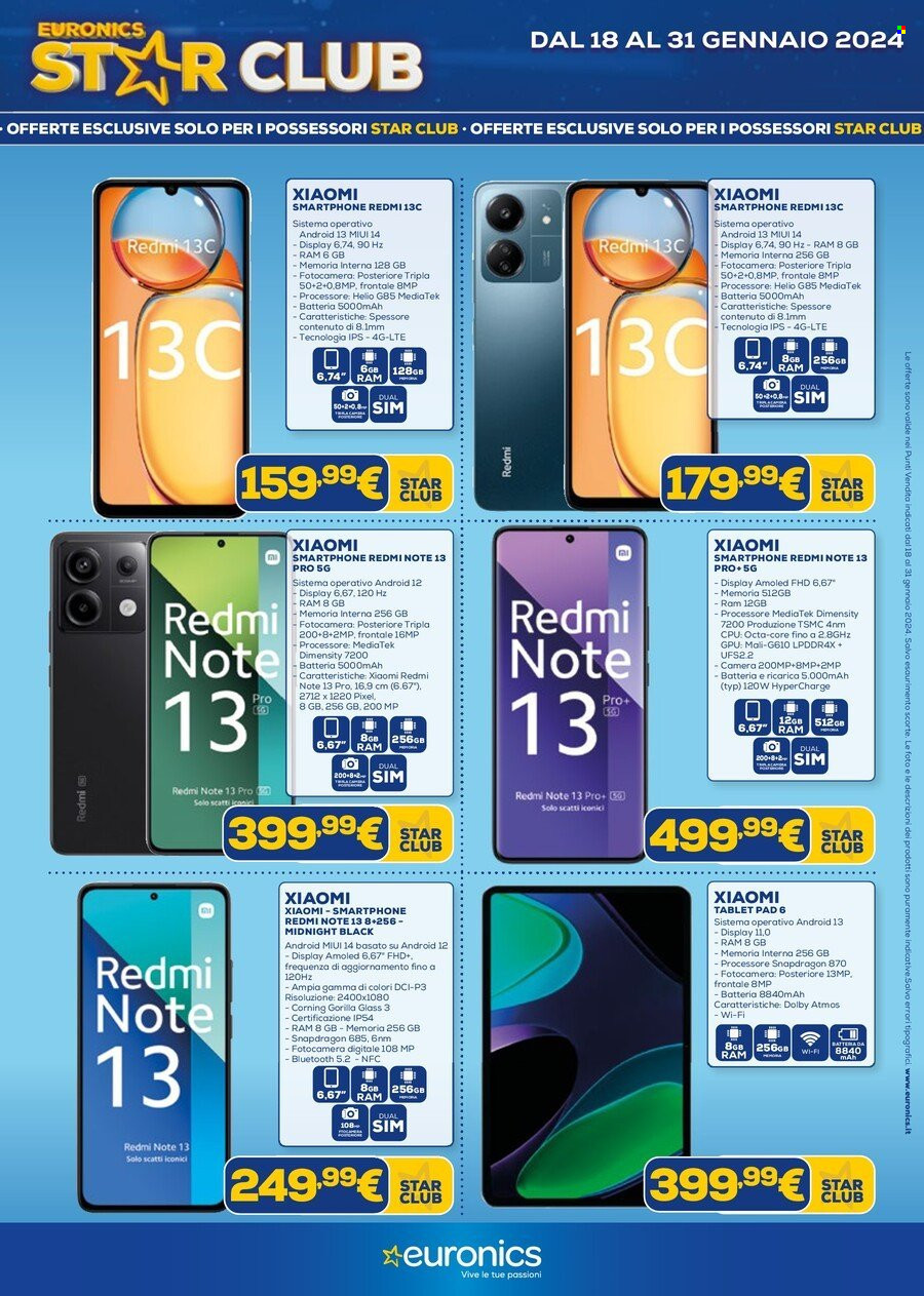 Volantino Euronics - 18/1/2024 - 31/1/2024. Pagina 11