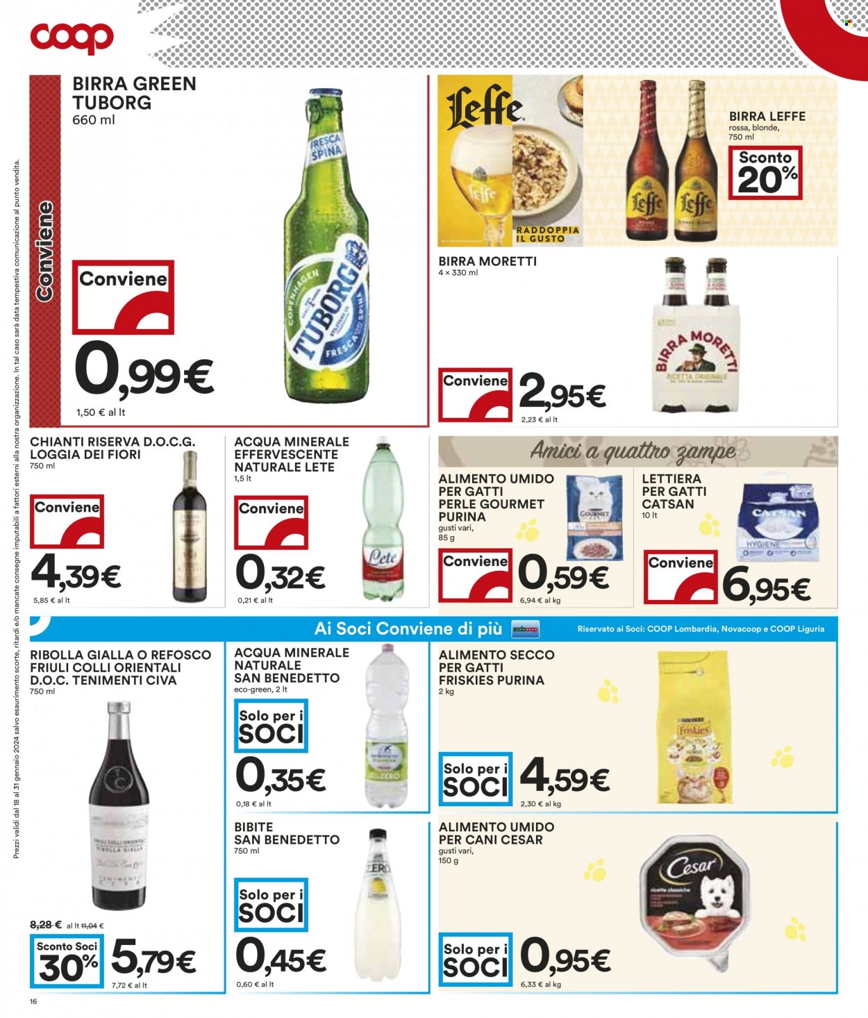 Leták Coop - 18.1.2024 - 31.1.2024. Strana 16