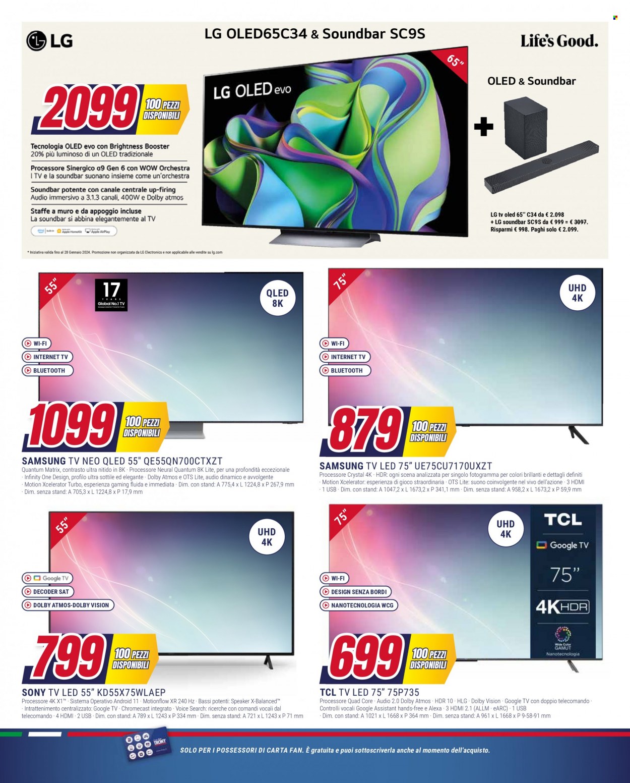 Volantino Trony - 18/1/2024 - 31/1/2024. Pagina 3