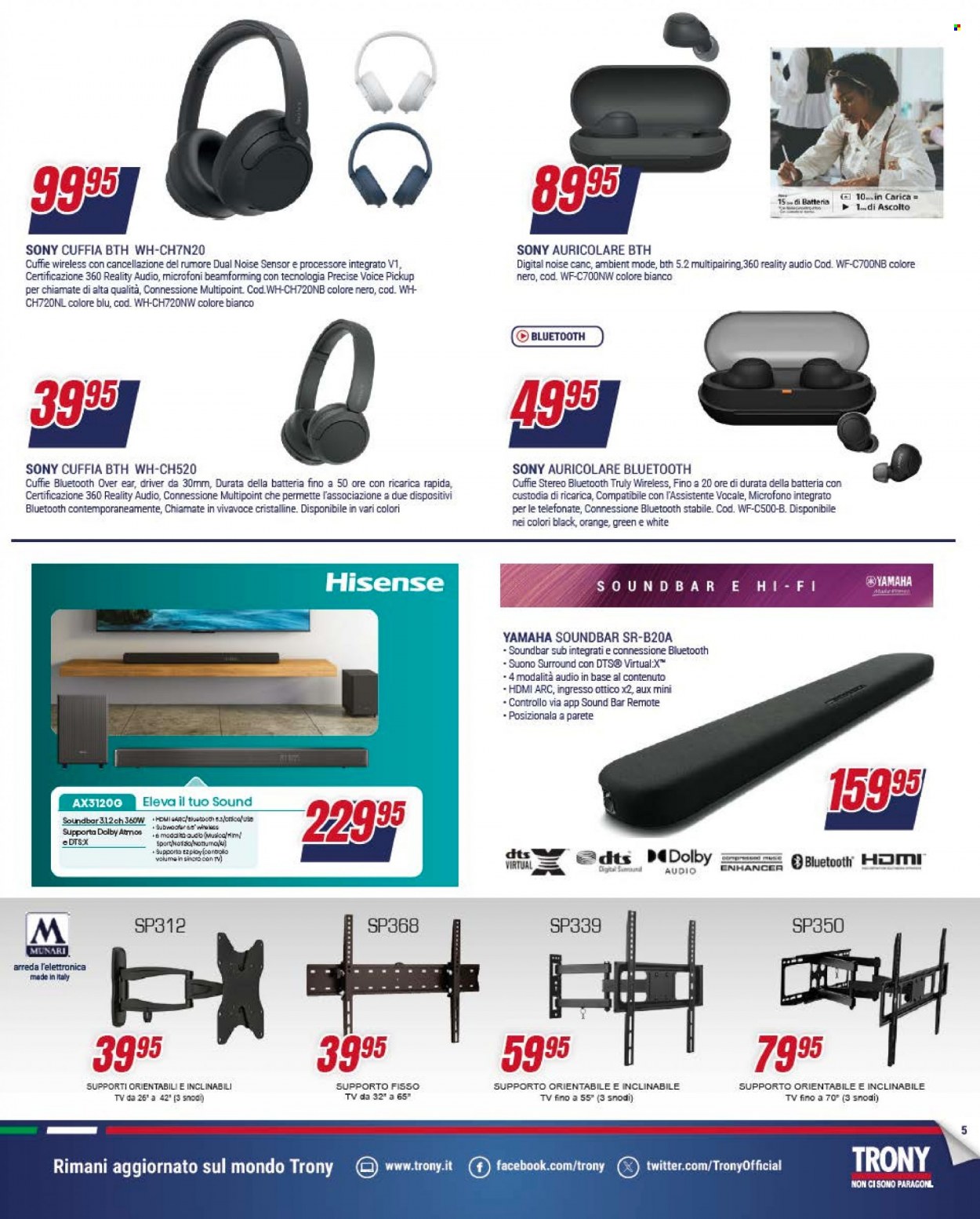 Volantino Trony - 18/1/2024 - 31/1/2024. Pagina 5