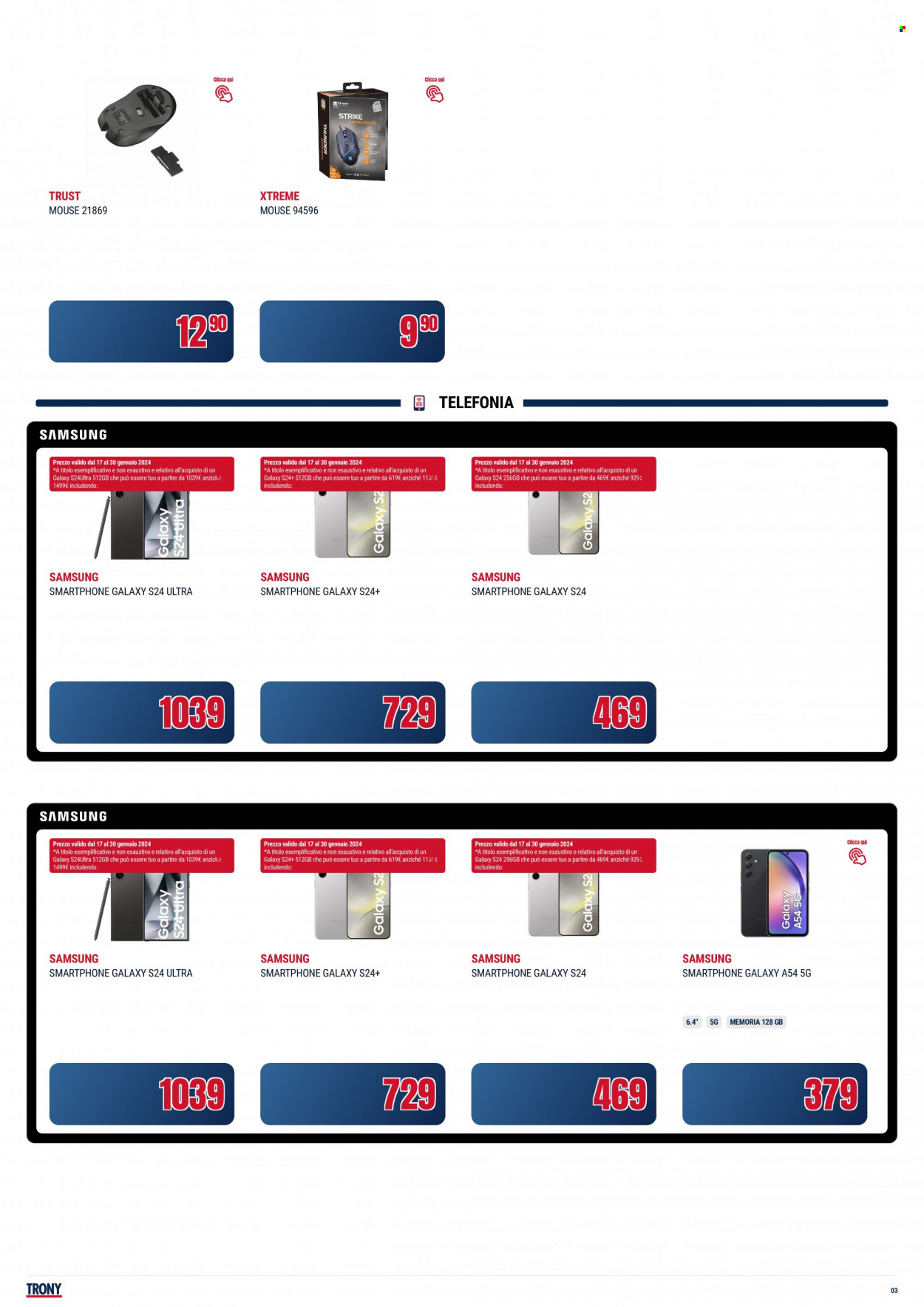 Volantino Trony - 18/1/2024 - 31/1/2024. Pagina 3
