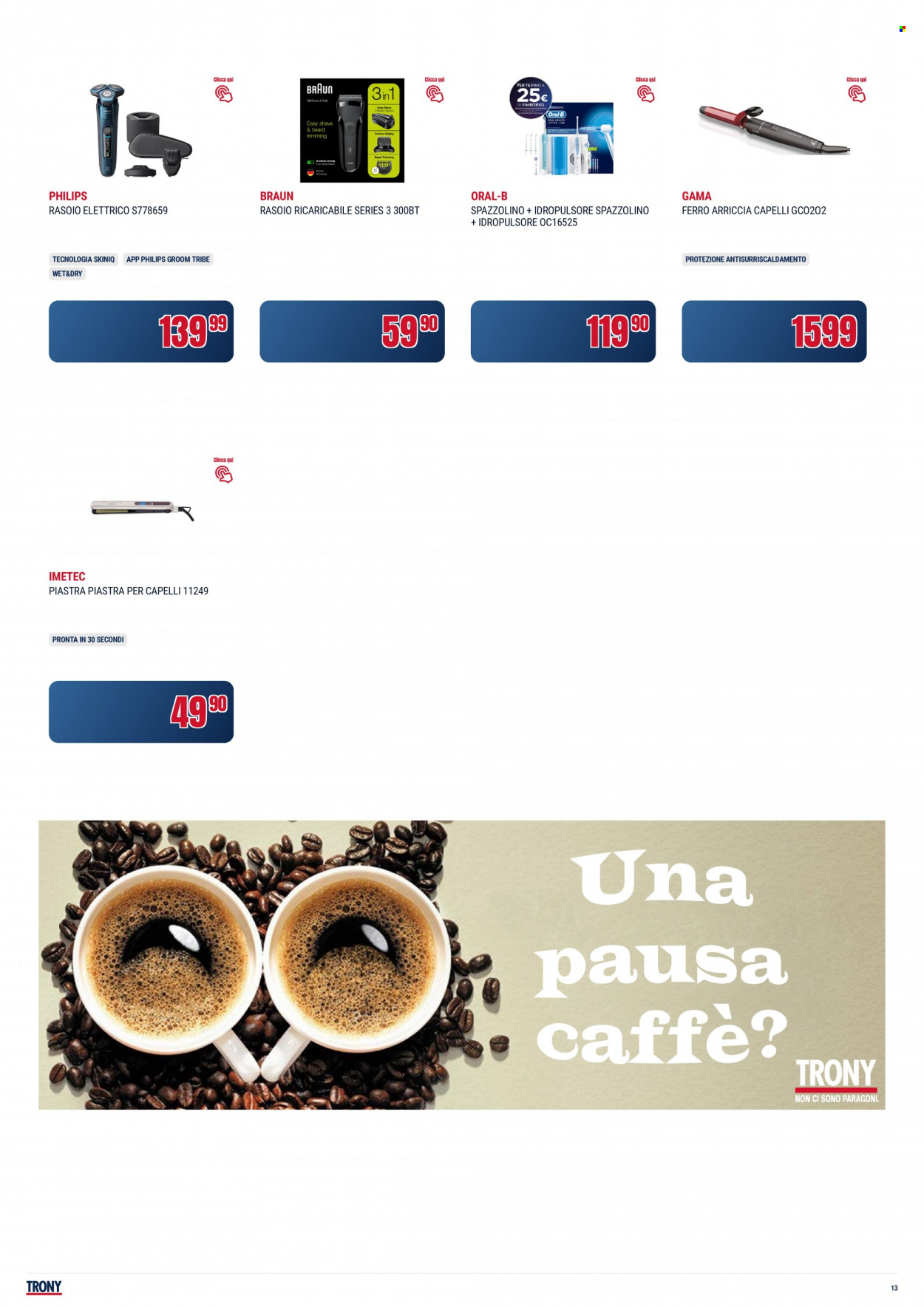 Volantino Trony - 18/1/2024 - 31/1/2024. Pagina 13