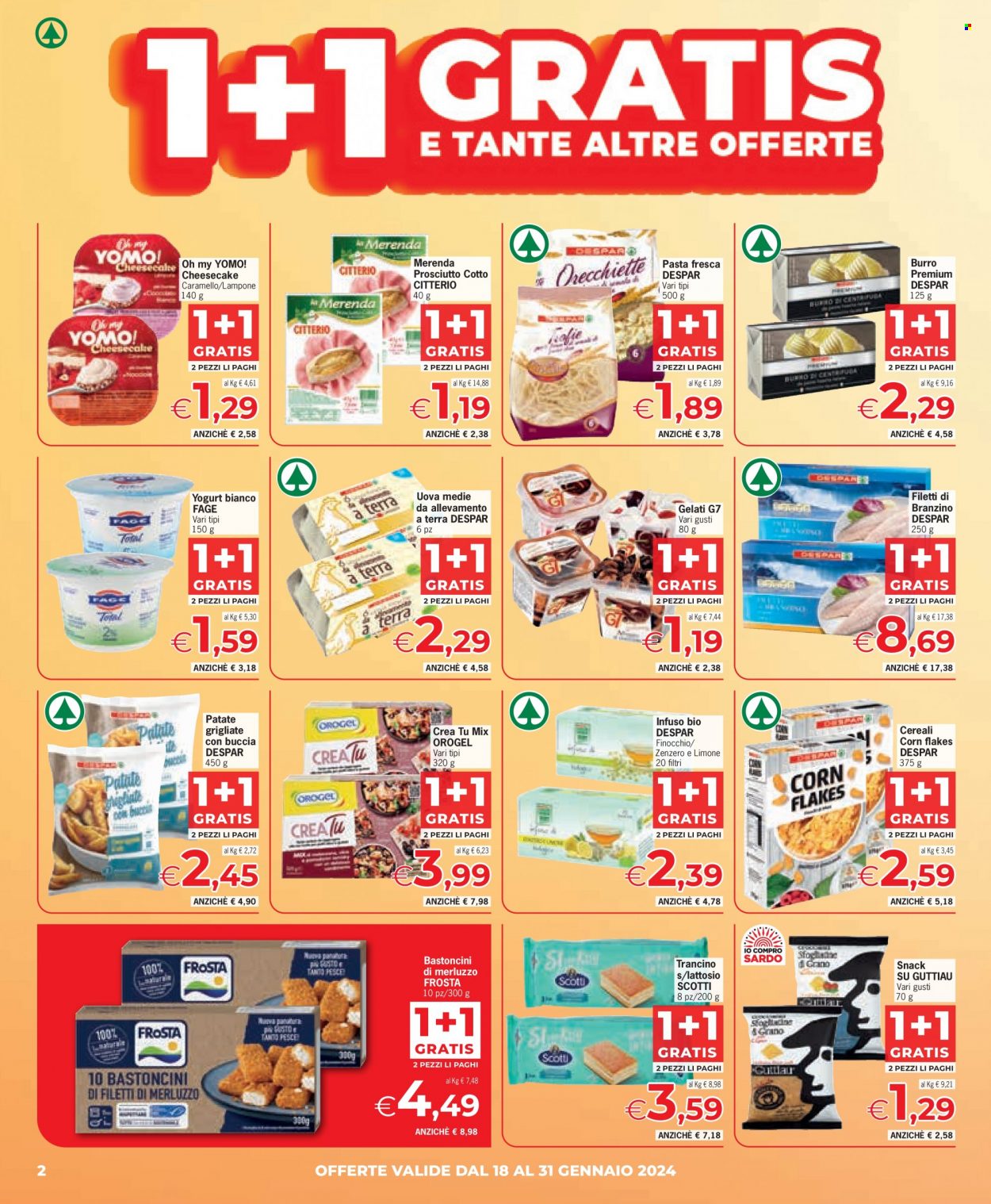 Leták Eurospar - 18.1.2024 - 31.1.2024. Strana 2