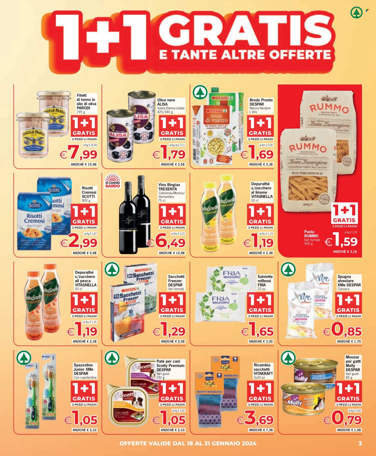 Leták Eurospar - 18.1.2024 - 31.1.2024. Strana 3
