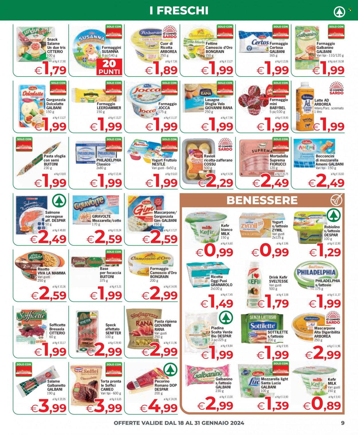 Leták Eurospar - 18.1.2024 - 31.1.2024. Strana 9