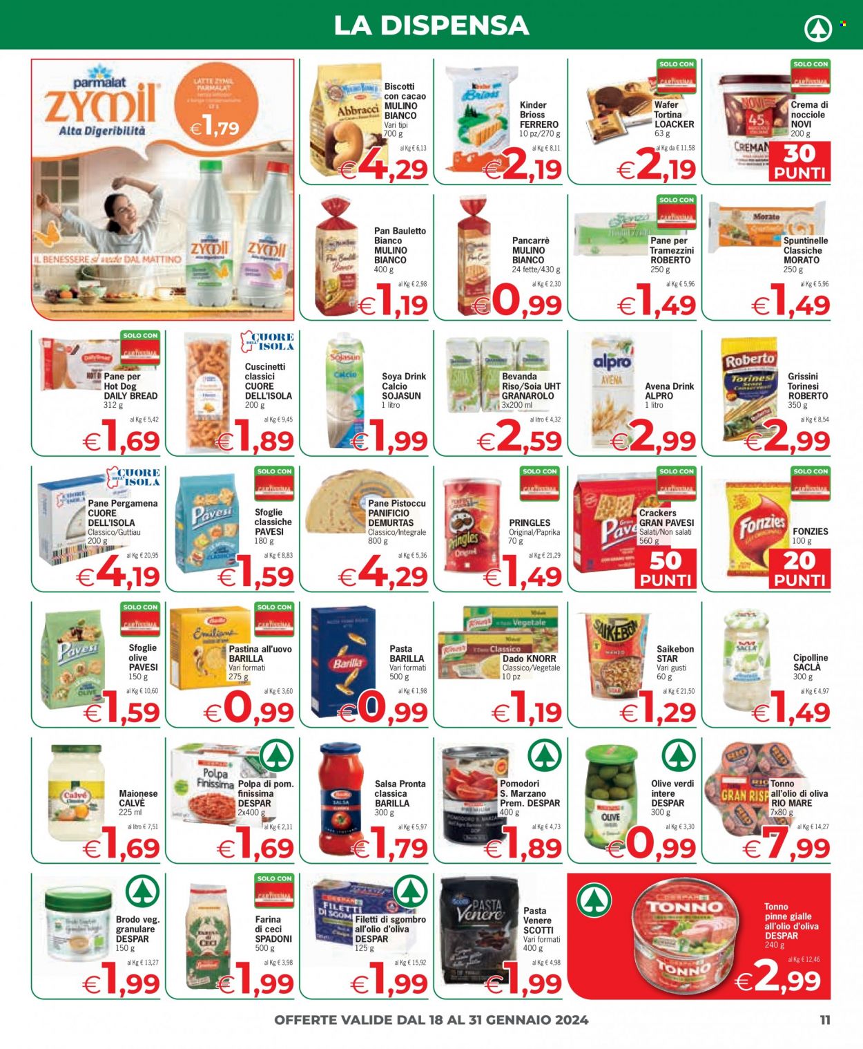 Leták Eurospar - 18.1.2024 - 31.1.2024. Strana 11