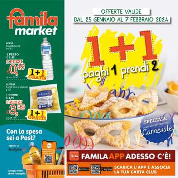 Volantino Famila - 25/1/2024 - 7/2/2024.