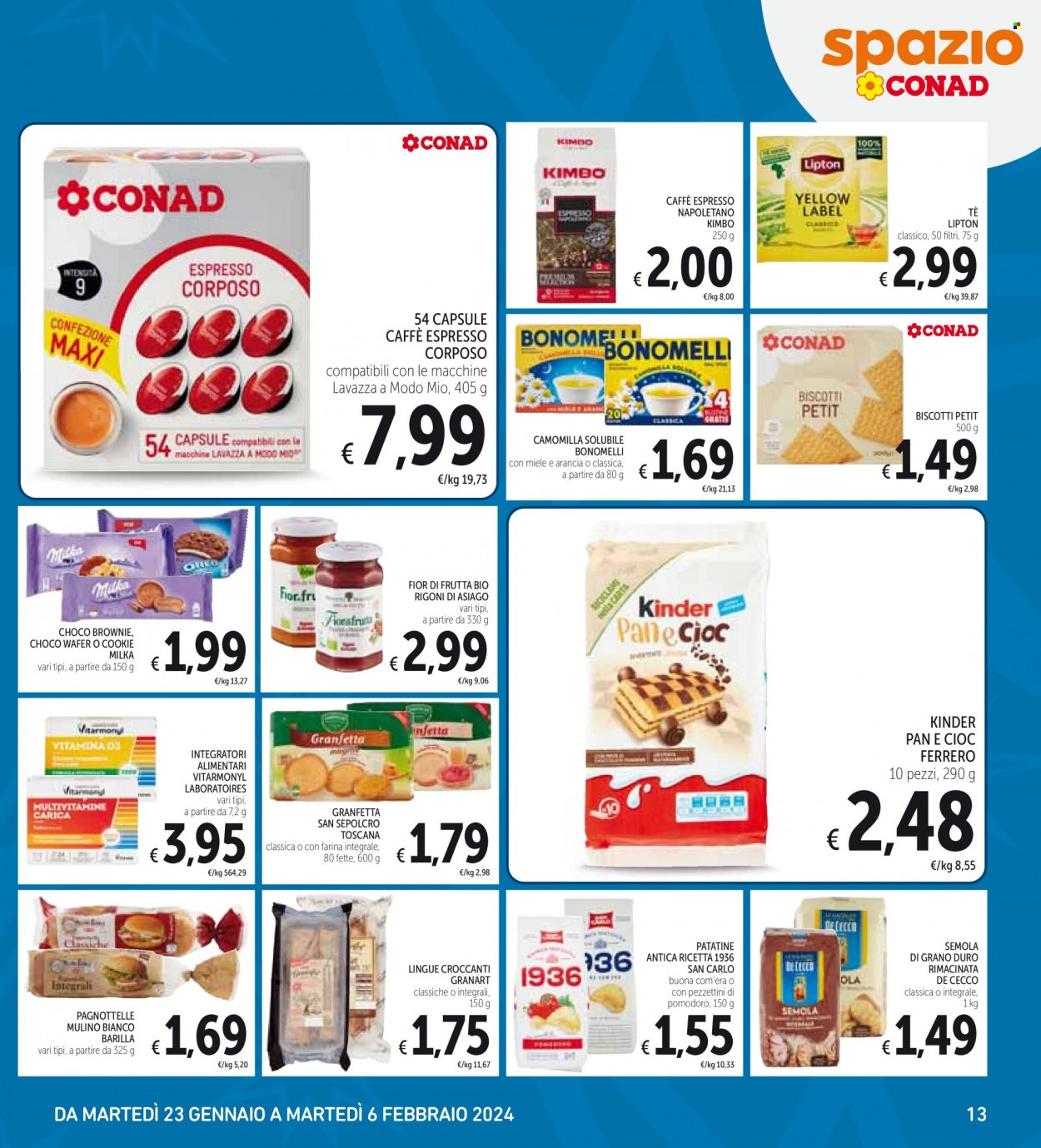 Volantino Spazio Conad - 23/1/2024 - 6/2/2024. Pagina 13