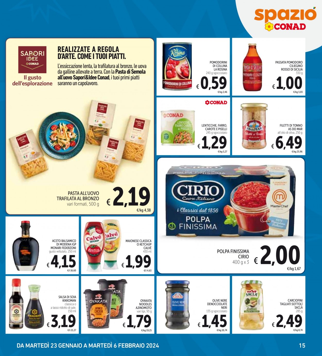 Volantino Spazio Conad - 23/1/2024 - 6/2/2024. Pagina 15