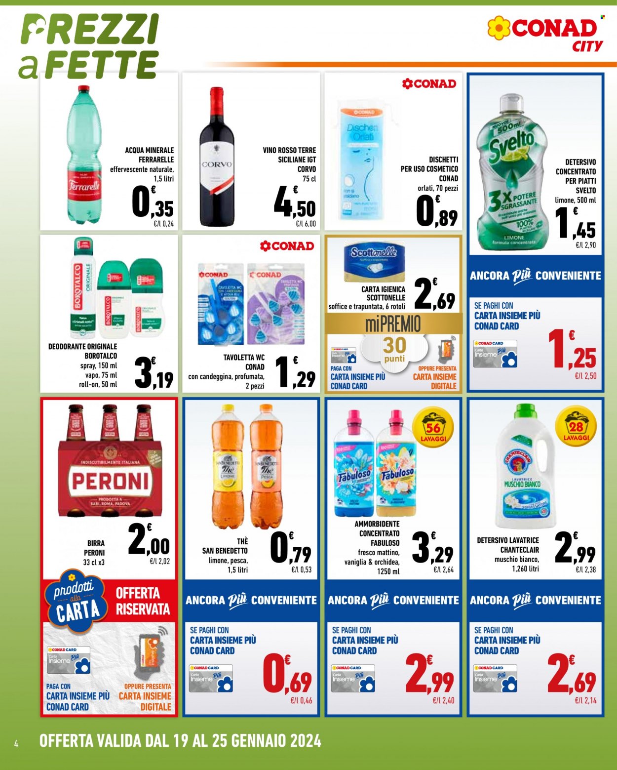 Volantino Conad City - 19/1/2024 - 25/1/2024. Pagina 4