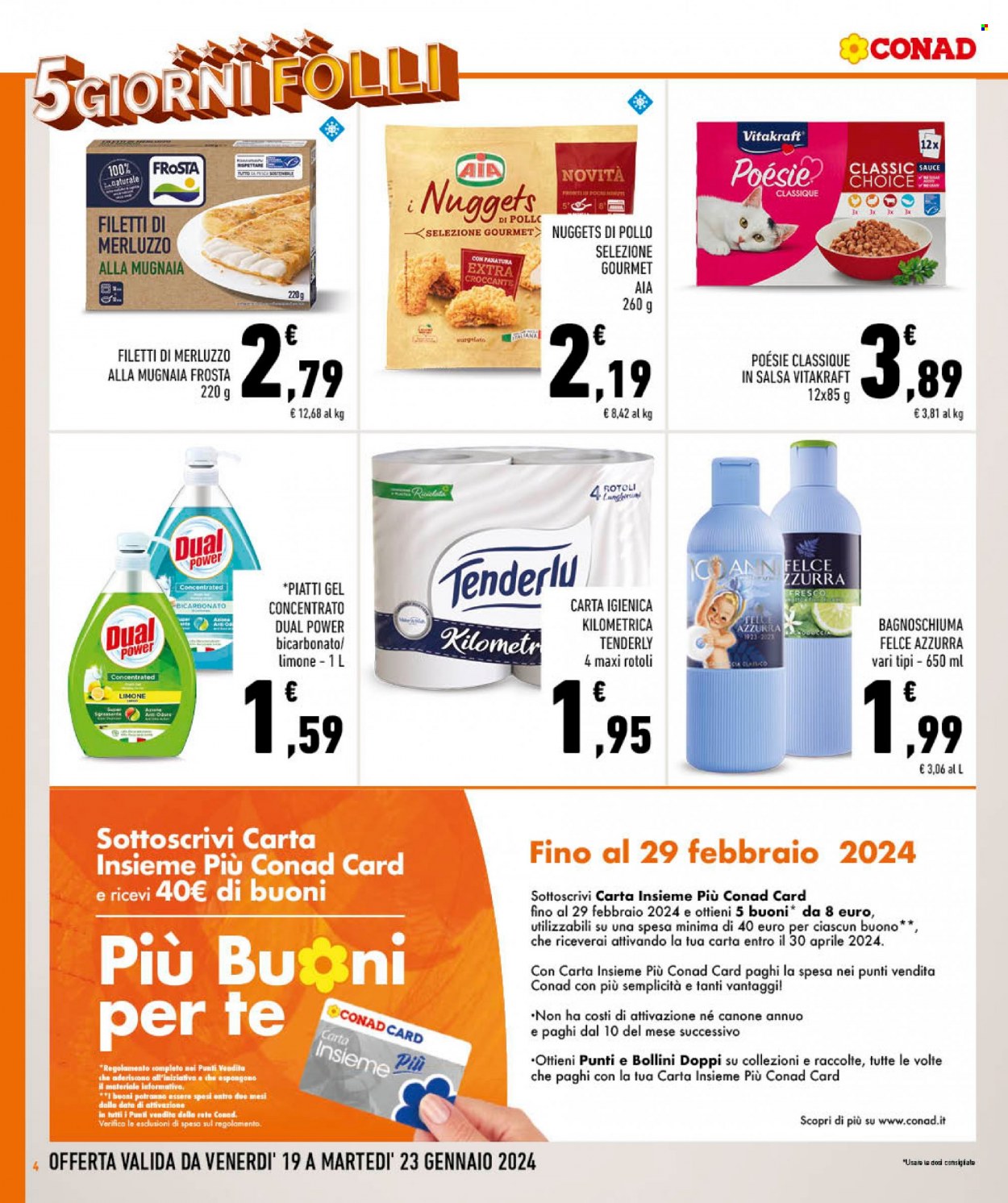 Volantino Conad - 19/1/2024 - 23/1/2024. Pagina 4