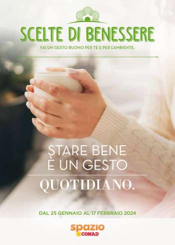 Volantino Spazio Conad - 25/1/2024 - 17/2/2024.