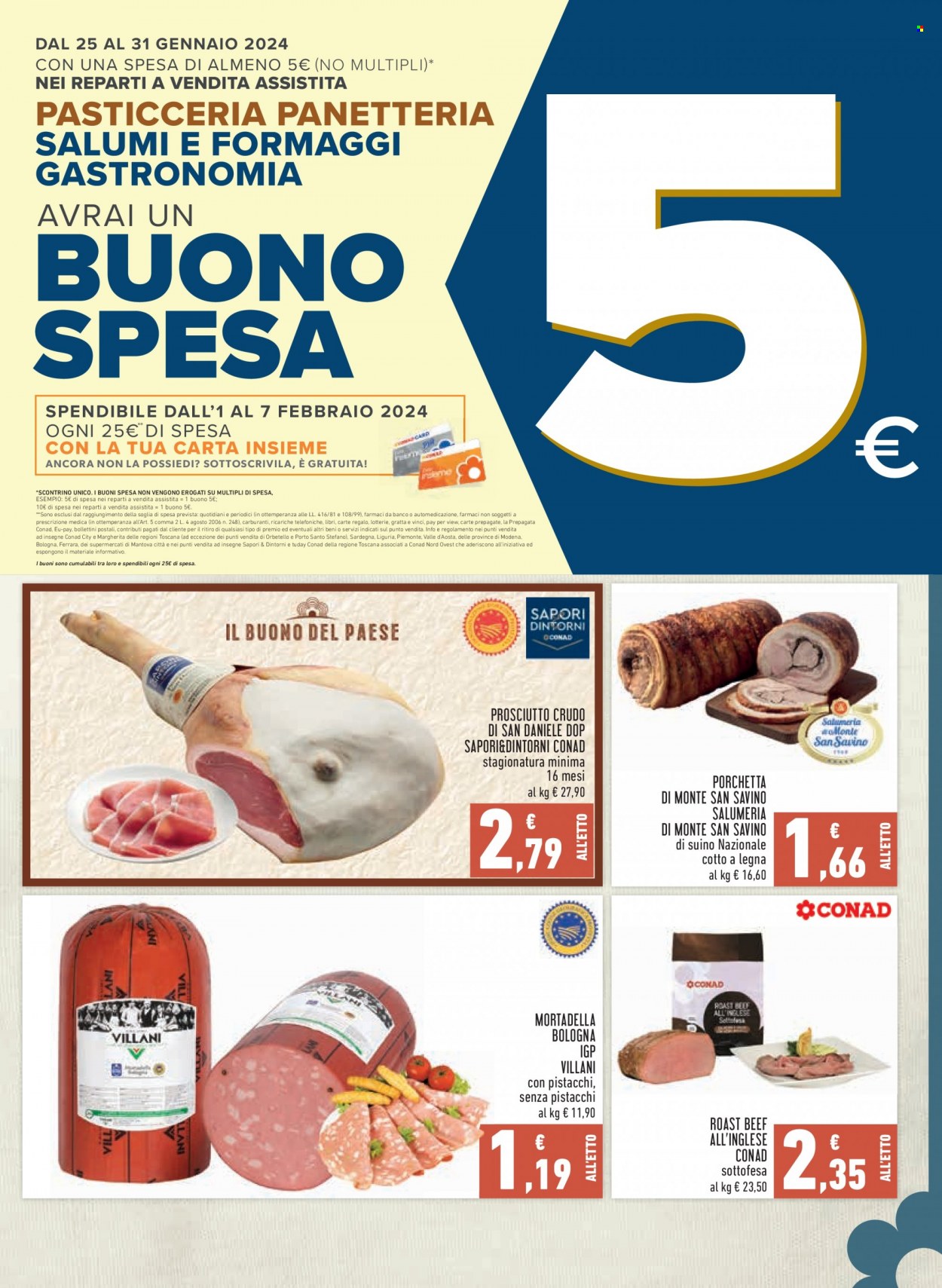 Volantino Conad City - 25/1/2024 - 7/2/2024. Pagina 7