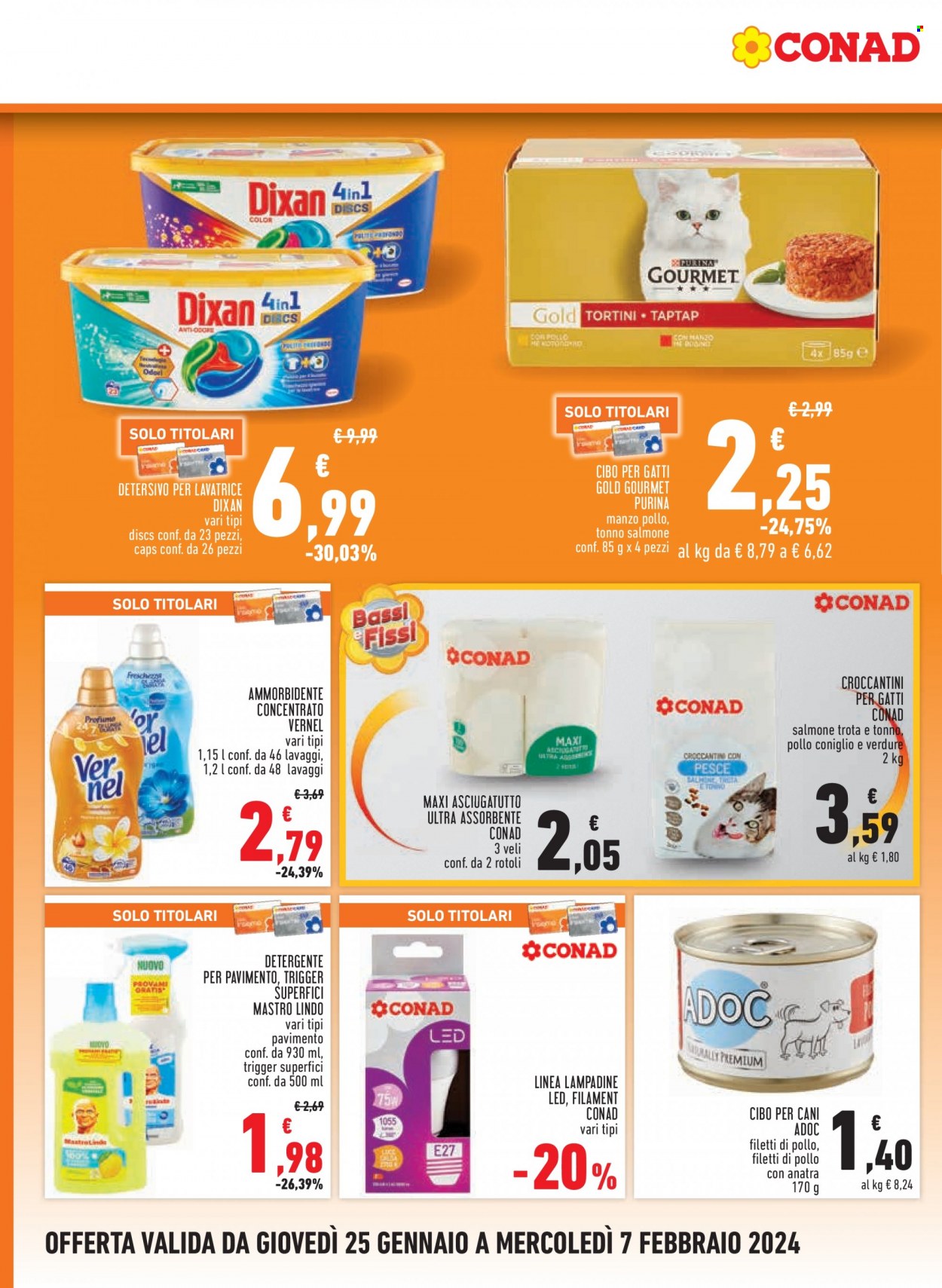Volantino Conad City - 25/1/2024 - 7/2/2024. Pagina 16