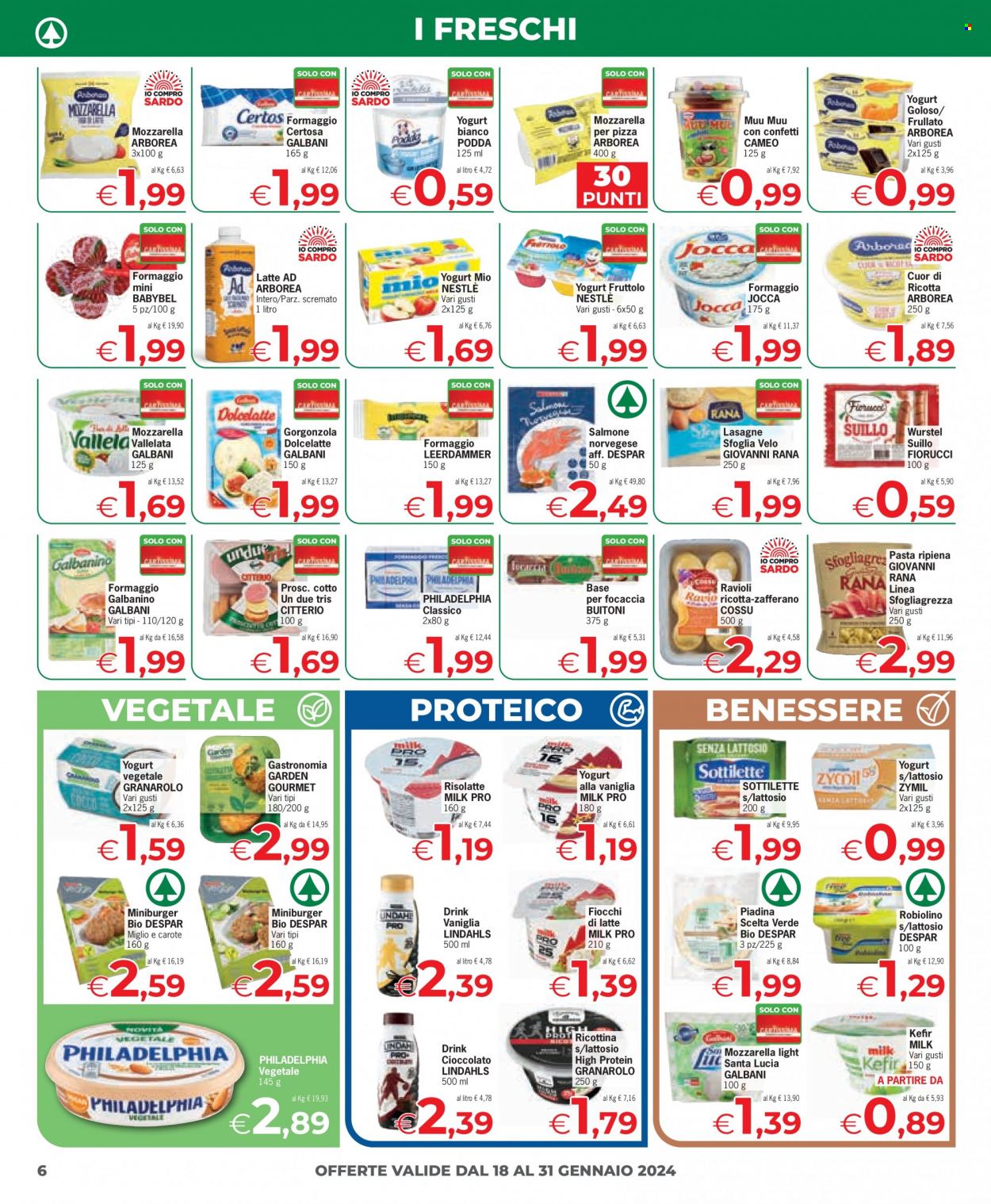 Volantino Despar - 18/1/2024 - 31/1/2024. Pagina 6