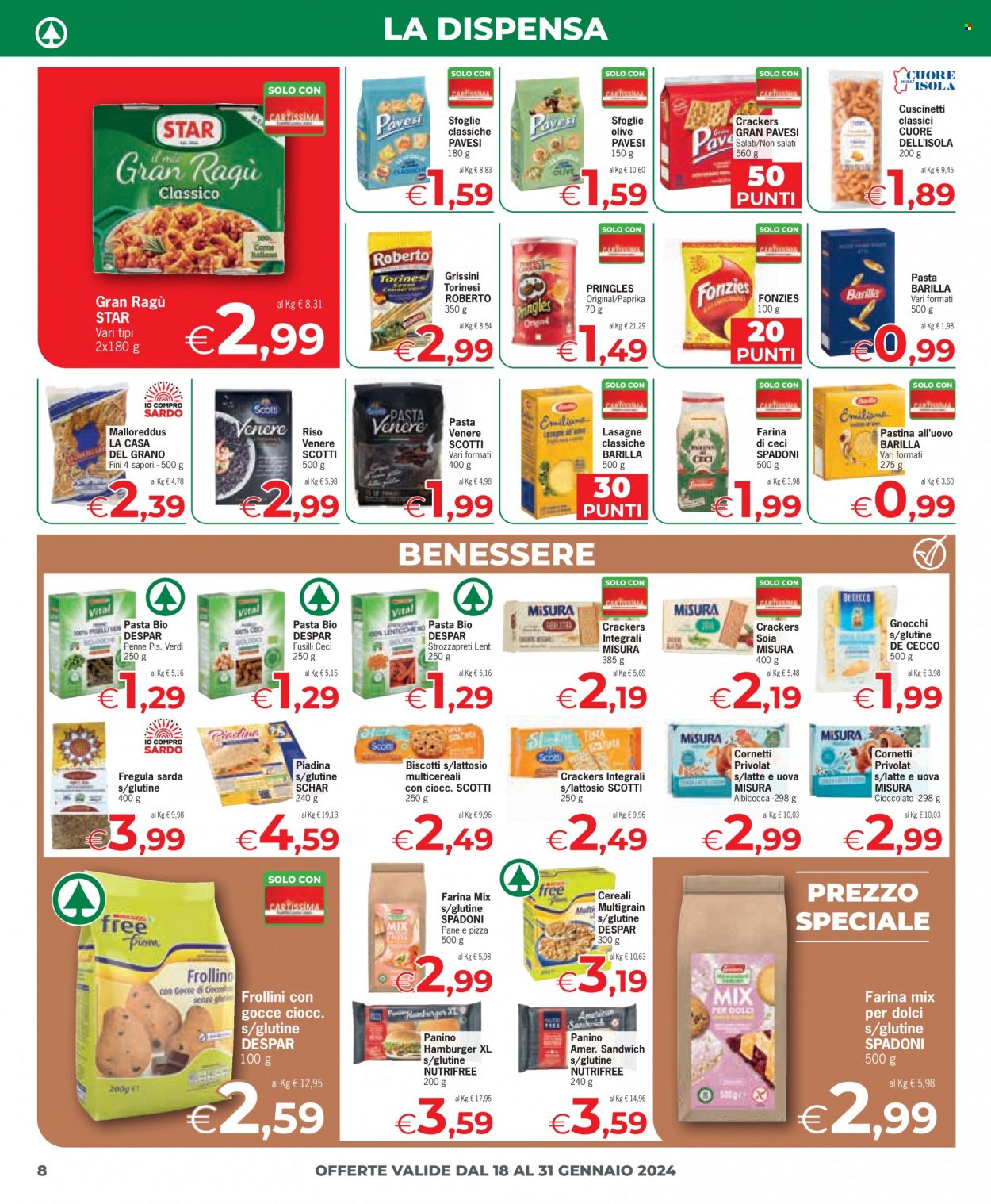 Volantino Despar - 18/1/2024 - 31/1/2024. Pagina 8