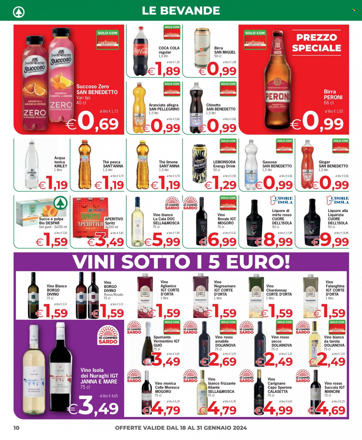 Volantino Despar - 18/1/2024 - 31/1/2024. Pagina 10