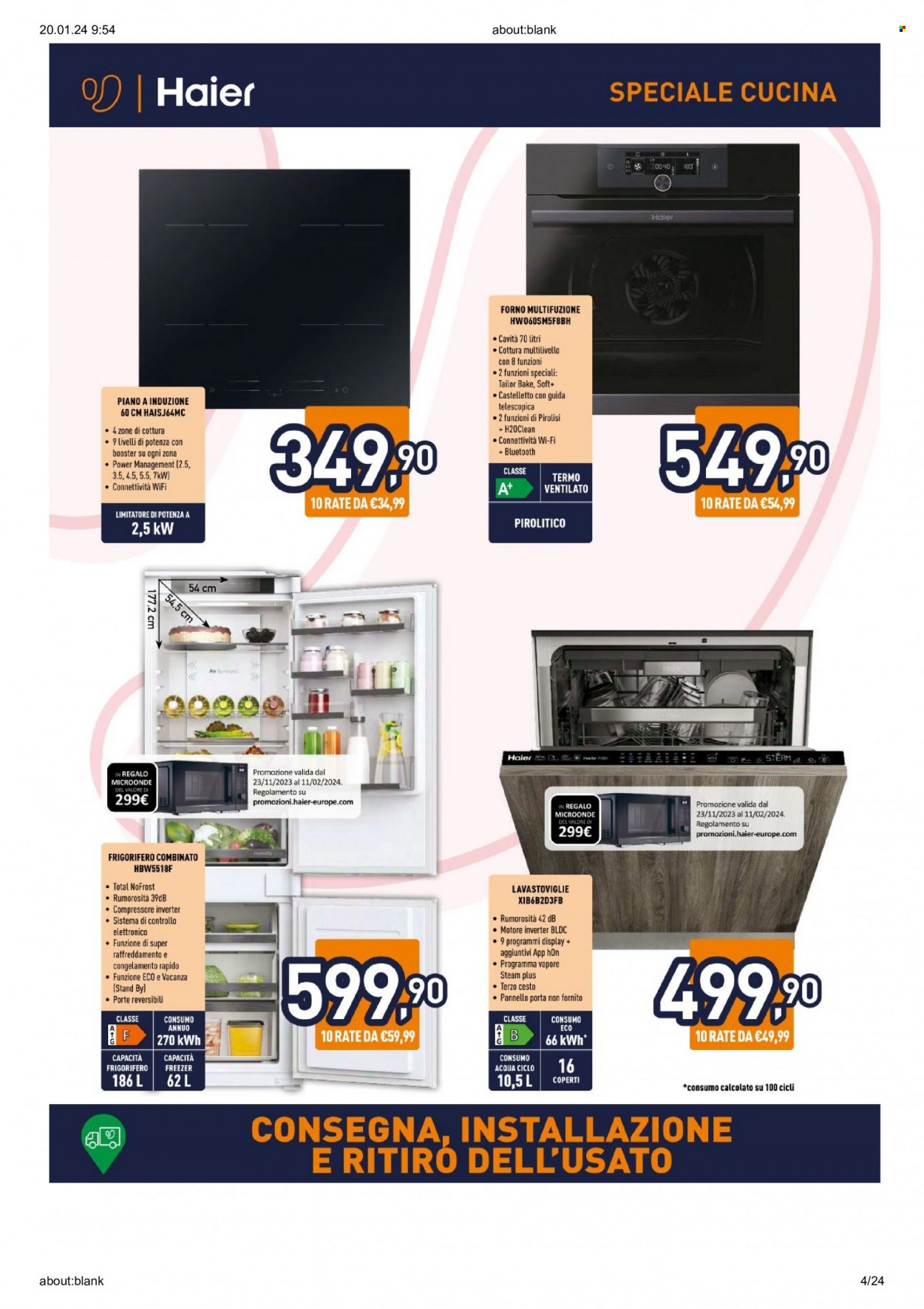 Volantino Unieuro - 18/1/2024 - 11/2/2024. Pagina 4