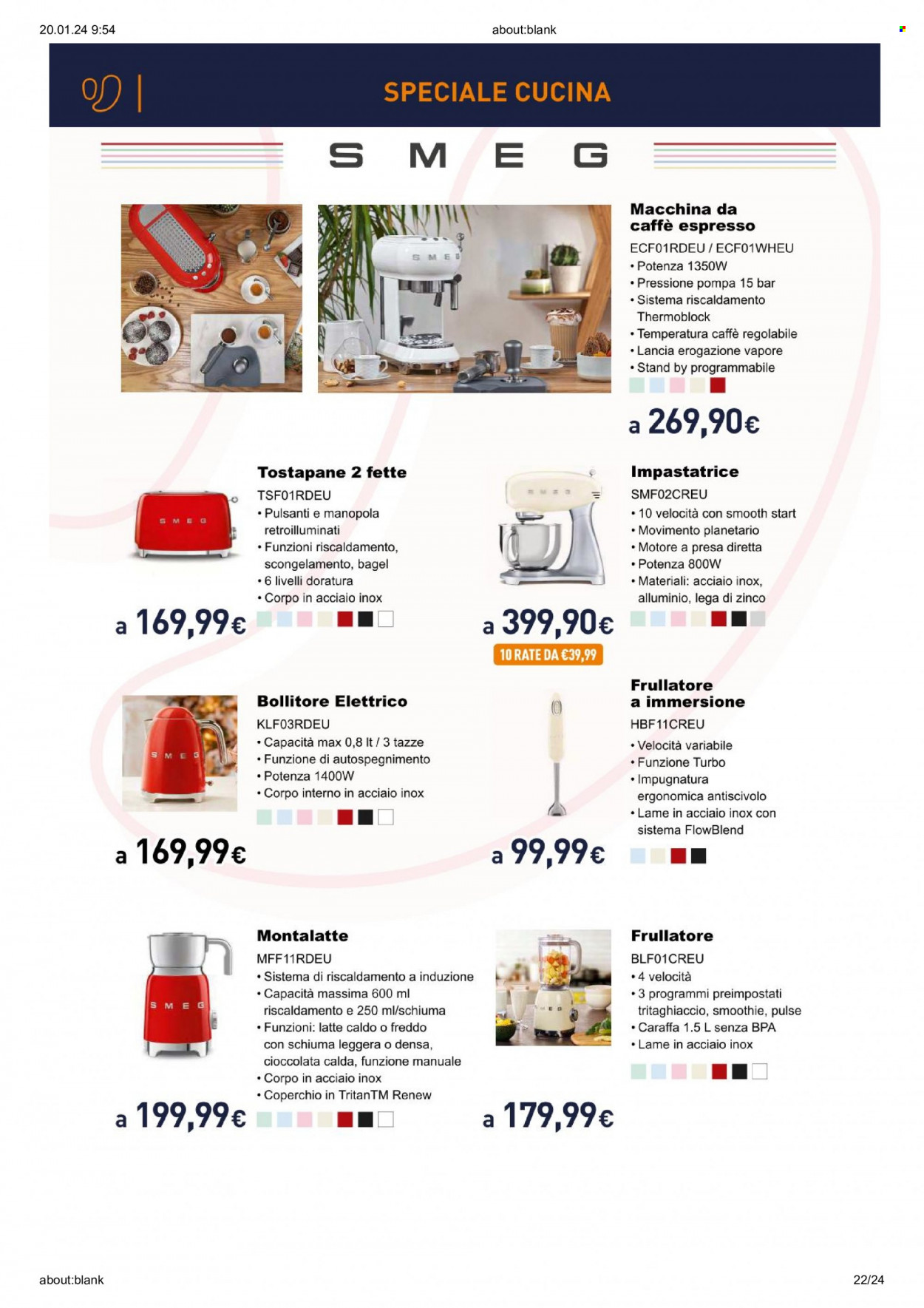 Volantino Unieuro - 18/1/2024 - 11/2/2024. Pagina 22