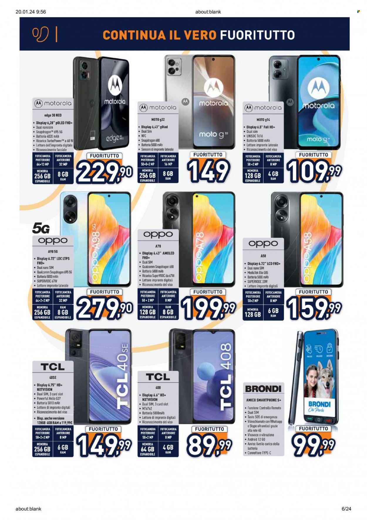 Volantino Unieuro - 18/1/2024 - 31/1/2024. Pagina 6